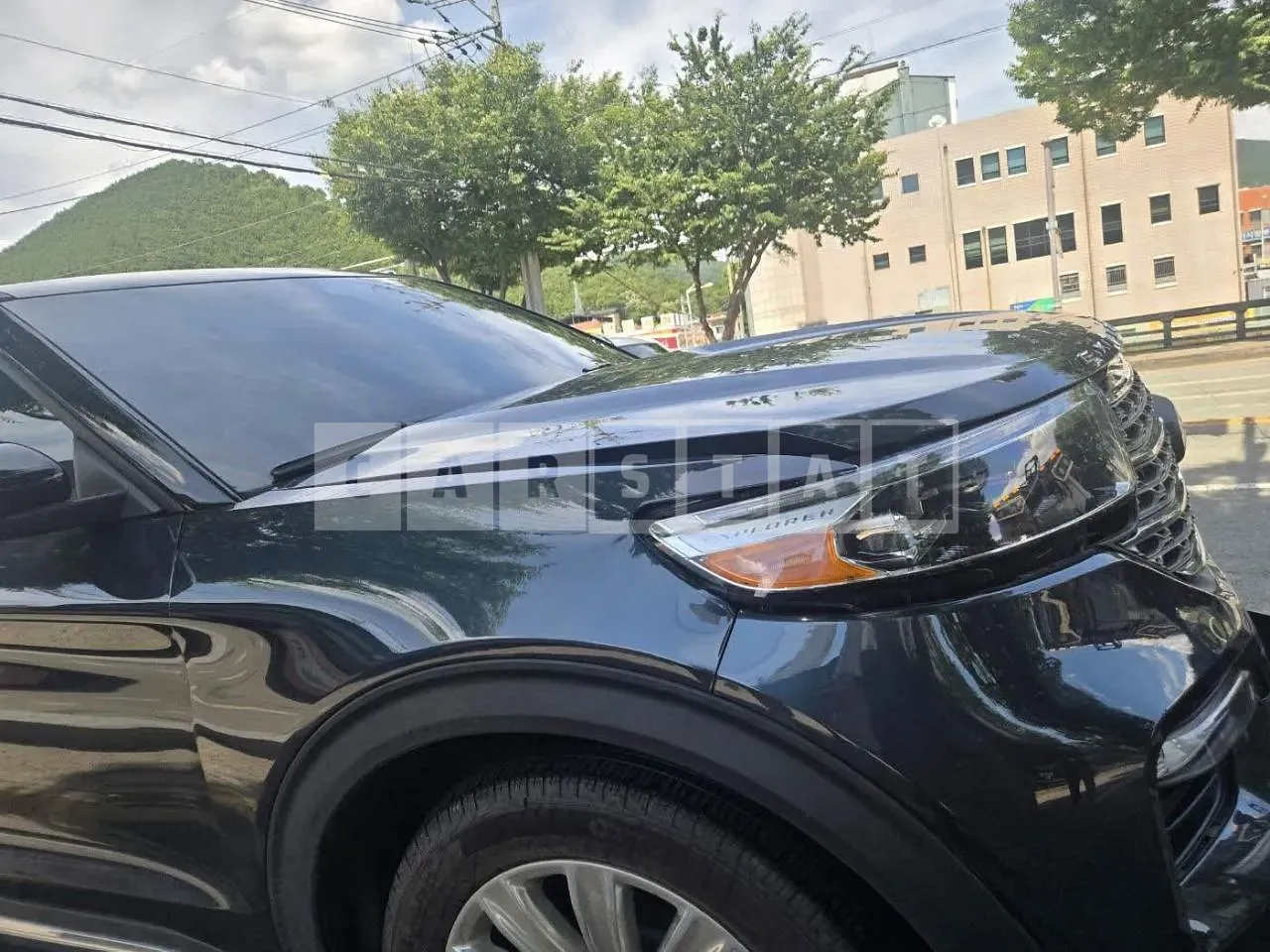 Photo 2 of 15: 2023 Ford Explorer 2.3L, VIN 1FMSK8FHXPGB36177 — Korean insurance auction