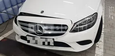 Photo 1 of 14: 2019 Mercedes-Benz C220 d, VIN WDDWF1EB6KR489937 — Korean insurance auction