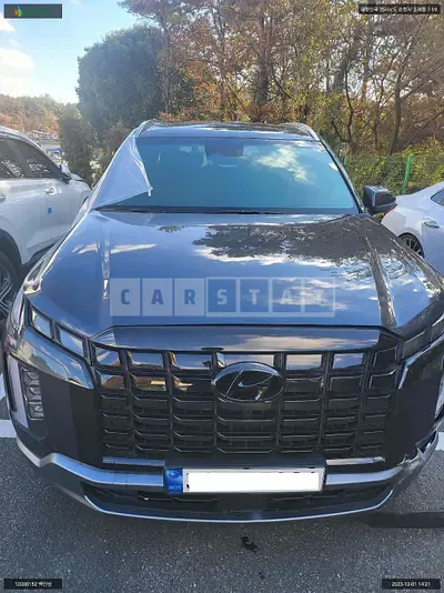 Photo 1 of 28: 2022 Hyundai Palisade, VIN KMHR381ABPU567721 — Korean insurance auction