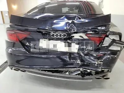 Photo 1 of 28: 2015 Audi A7 45 TDI quattro, VIN WAUZZZ4G9FN054804 — Korean insurance auction