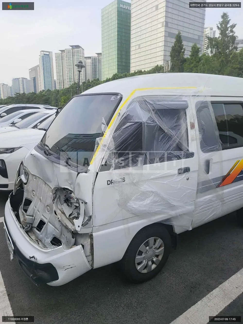 Photo 2 of 7: 2020 Chevrolet Damas 5 -Seater, VIN KLY2B11SDLC013373 — Korean insurance auction