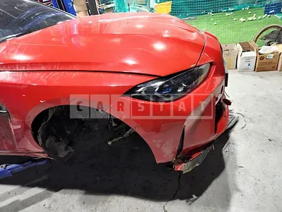 Photo 1 of 5: 2022 BMW M4 Competition M xDrive, VIN WBS41AZ09NCH86227 — Korean insurance auction