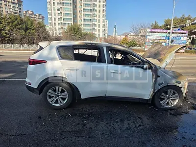 Photo 1 of 8: 2015 Kia Sportage — Korean insurance auction