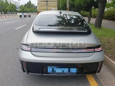 Photo 1 of 6: 2023 Hyundai IONIQ, VIN KMHM341AFPA015923 — Korean insurance auction