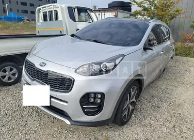 Photo 1 of 16: 2016 Kia Sportage, VIN KNAPR813BGK122931 — Korean insurance auction