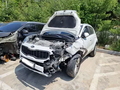 Photo 1 of 13: 2018 Kia Sportage, VIN KNAPM813BJK313196 — Korean insurance auction