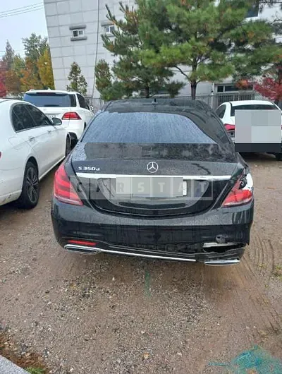 Photo 1 of 22: 2018 Mercedes-Benz S350 d, VIN WDDUF2AB4JA378917 — Korean insurance auction