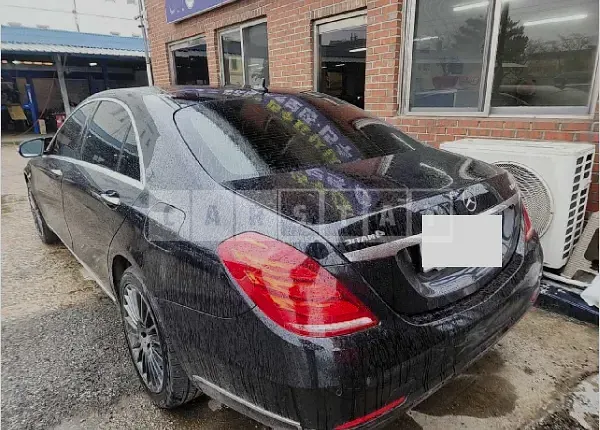 Photo 2 of 9: 2017 Mercedes-Benz S350d 4Matic L, VIN WDDUG3DB2HA313069 — Korean insurance auction