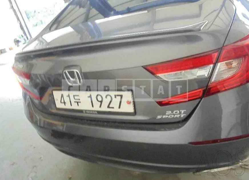 Photo 2 of 21: 2018 Honda Accord 2.0T, VIN 1HGCV2630JA510601 — Korean insurance auction