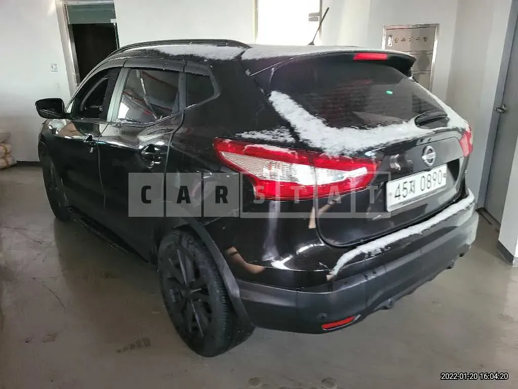 Photo 2 of 17: 2016 Nissan Qashqai, VIN SJNDJ18E4GA486451 — Korean insurance auction