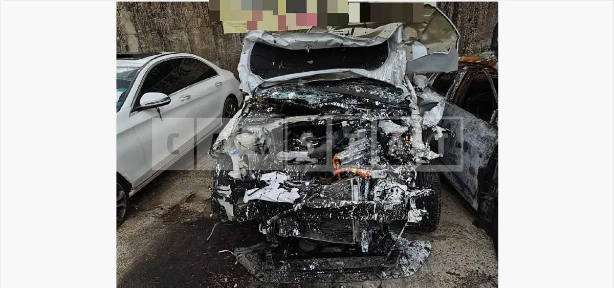 Photo 2 of 10: 2019 Hyundai Kona Hybrid — Korean insurance auction
