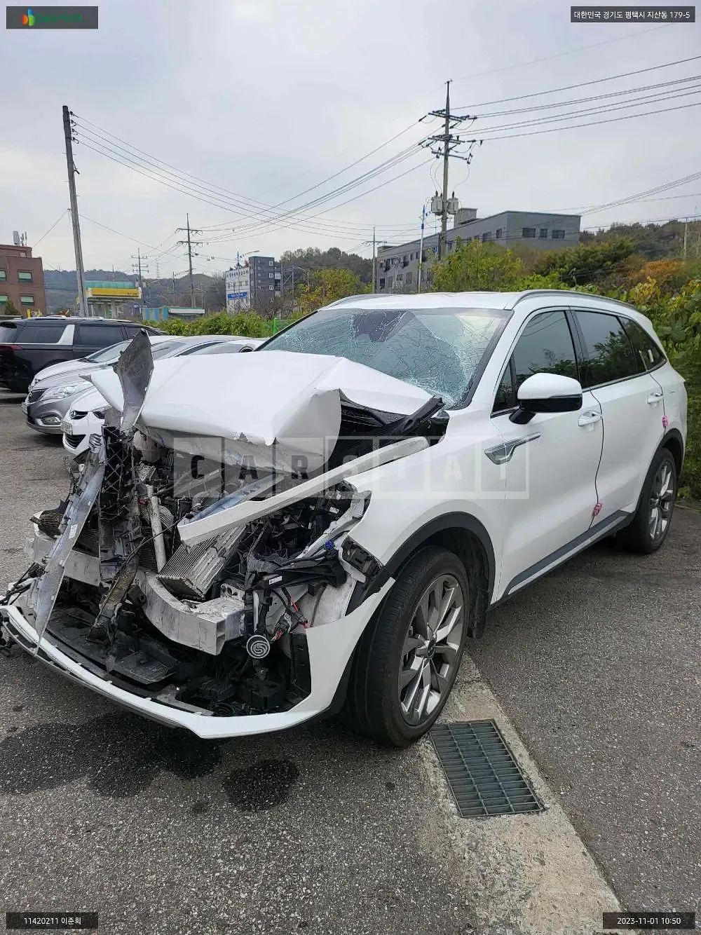 Photo 2 of 12: 2022 Kia Sorento /Sorrento, VIN KNARL81BGPA193626 — Korean insurance auction