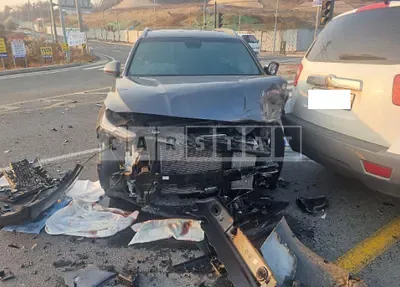 Photo 1 of 21: 2019 Hyundai Santa Fe, VIN KMHS381BBKU180565 — Korean insurance auction