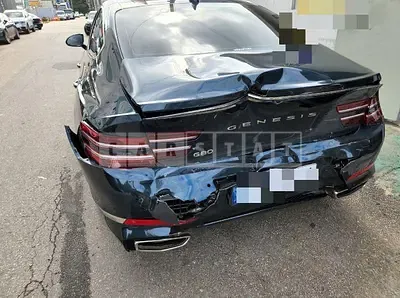 Photo 1 of 4: 2022 Genesis G80 2.5T — Korean insurance auction