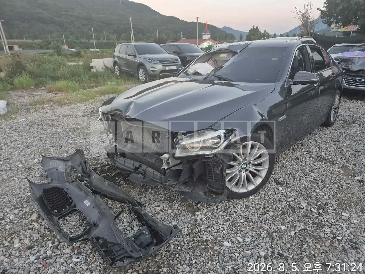 Photo 2 of 15: 2015 BMW 520d, VIN WBA5E5101FG065990 — Korean insurance auction