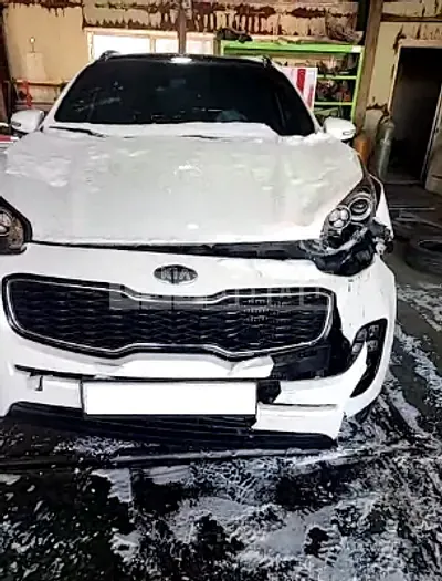 Photo 1 of 16: 2017 Kia Sportage, VIN KNAPN813BHK247749 — Korean insurance auction