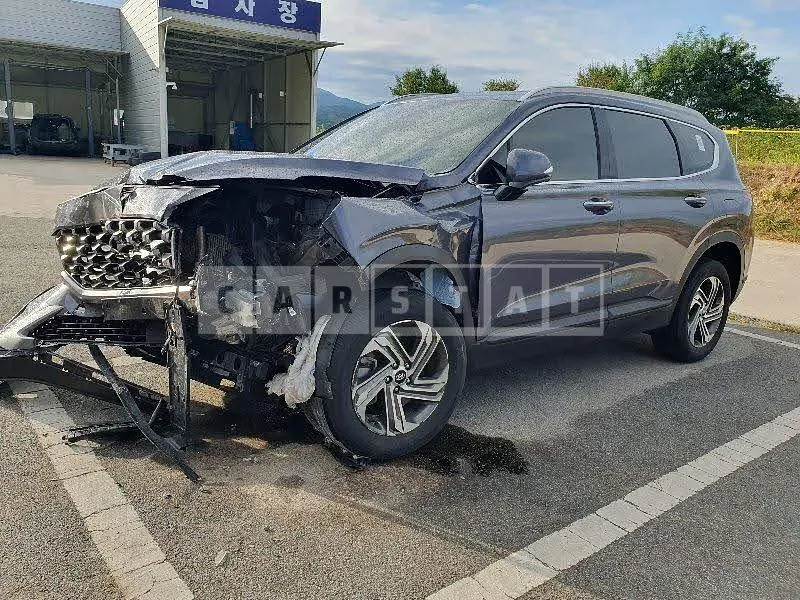Photo 2 of 12: 2022 Hyundai Santa Fe, VIN KMHS381LGNU441149 — Korean insurance auction