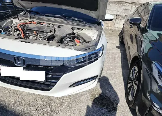 Photo 2 of 21: 2018 Honda Accord Hybrid, VIN 1HGCV3650JA510875 — Korean insurance auction