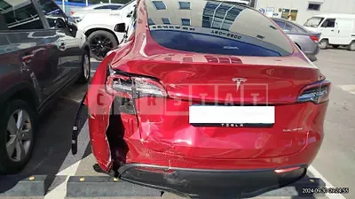 Photo 1 of 23: 2024 Tesla Model Y LongRange — Korean insurance auction