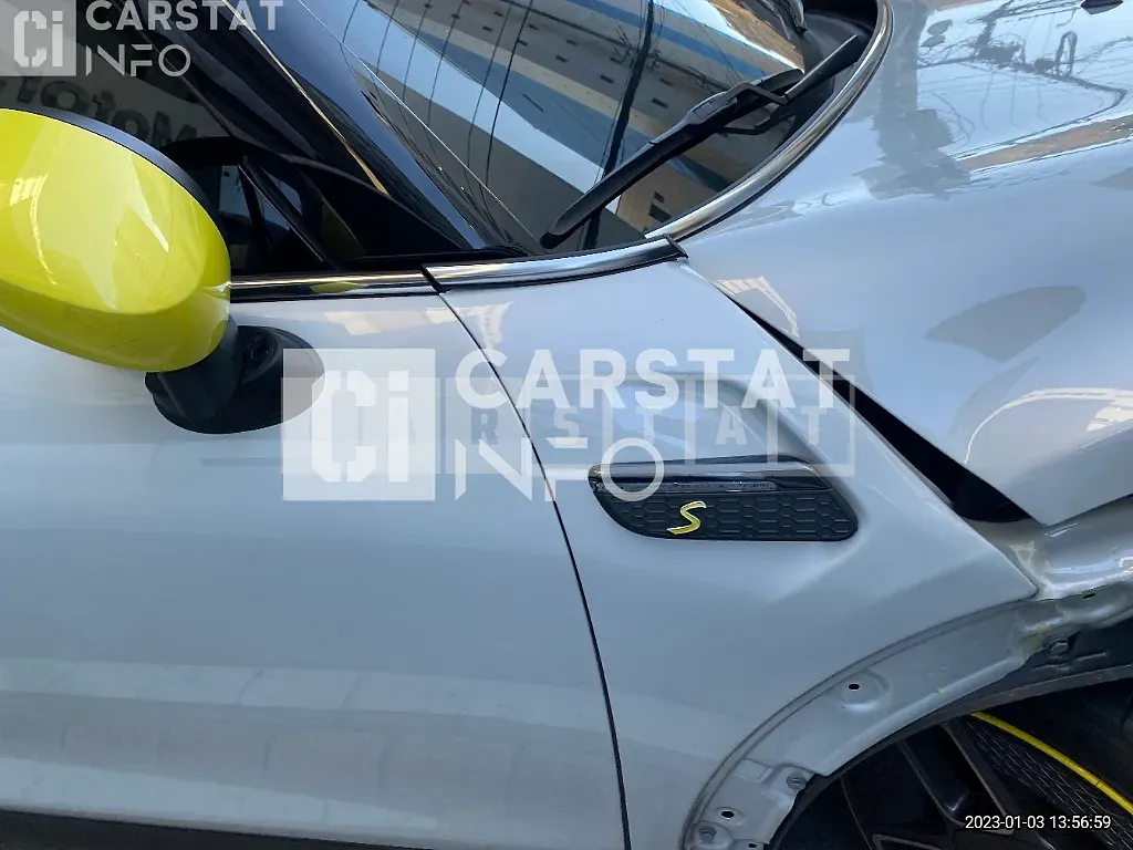 Photo 2 of 38: 2022 MINI Cooper Se, VIN WMW11DJ03P2S92312 — Korean insurance auction