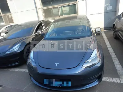 Photo 1 of 36: 2022 Tesla Model 3 Long Lane, VIN 5YJ3E1EB2NF307581 — Korean insurance auction