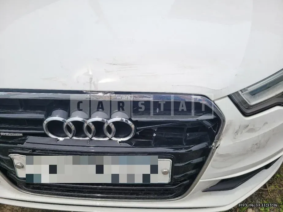 Photo 2 of 15: 2015 Audi A6 45 TDI quattro, VIN WAUZZZ4G3FN049582 — Korean insurance auction