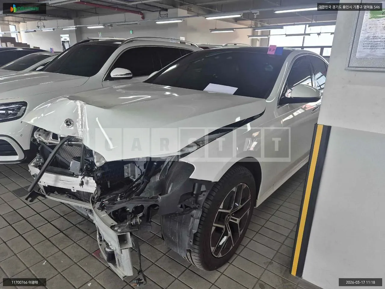 Photo 2 of 13: 2024 Mercedes-Benz E 200, VIN W1KLF5AB7SA113732 — Korean insurance auction
