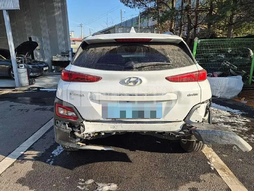 Photo 2 of 11: 2019 Hyundai Kona Electric Car — Korean insurance auction