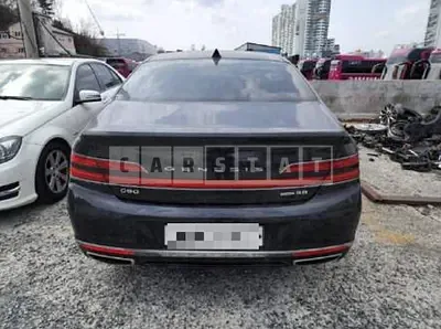 Photo 1 of 5: 2019 Genesis G90 3.8, VIN KMHG241DDKU060754 — Korean insurance auction