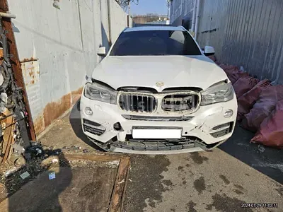 Photo 1 of 37: 2015 BMW X6 xDrive 30d, VIN WBAKV2109F0N16724 — Korean insurance auction