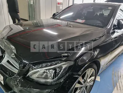 Photo 1 of 19: 2018 Mercedes-Benz C 220d, VIN WDDWF0EB2JR310236 — Korean insurance auction