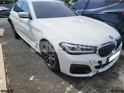 Photo 1 of 14: 2021 BMW 520i, VIN WBA11BH07MWX36712 — Korean insurance auction