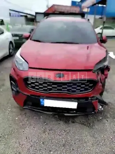 Photo 1 of 14: 2021 Kia Sportage, VIN KNAP681ABNK935663 — Korean insurance auction