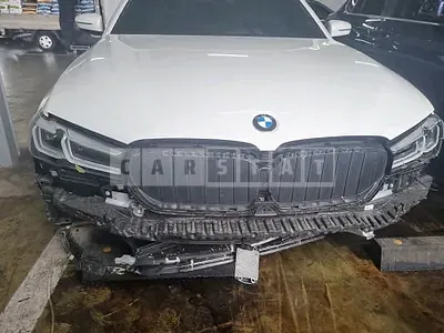 Photo 1 of 24: 2022 BMW 530i, VIN WBA71BH09NCK20672 — Korean insurance auction
