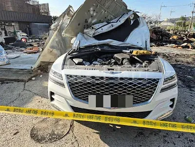 Photo 1 of 7: 2020 Genesis GV80 Diesel 4WD — Korean insurance auction