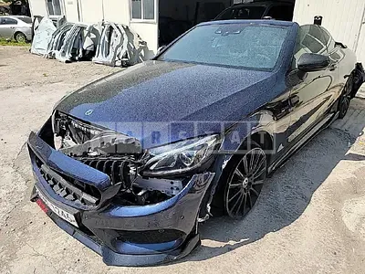 Photo 1 of 16: 2018 Mercedes-Benz C200 Cabriolet, VIN WDDWK4CB9JF680462 — Korean insurance auction