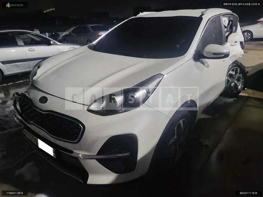 Photo 2 of 14: 2020 Kia Sportage, VIN KNAPN813BMK916577 — Korean insurance auction