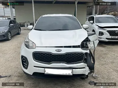 Photo 1 of 8: 2017 Kia Sportage, VIN KNAPN815GJK400453 — Korean insurance auction