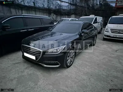 Photo 1 of 15: 2017 Hyundai Genesis G80, VIN KMHGL41DDJU257881 — Korean insurance auction