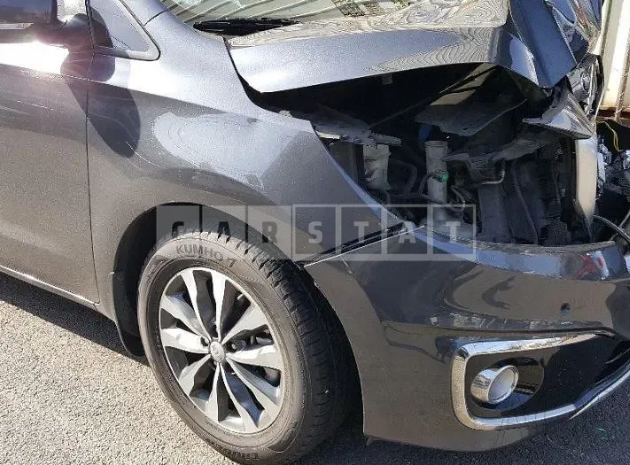 Photo 2 of 22: 2016 Kia Carnivals, VIN KNAMB81ABHS263773 — Korean insurance auction