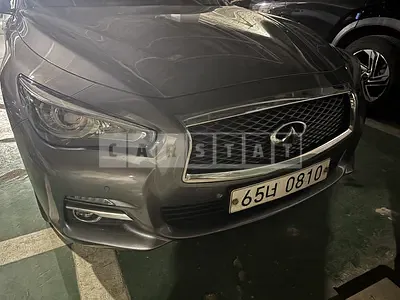 Photo 1 of 5: 2015 Infiniti Q50 2.2d, VIN JNKDV71E7GM550190 — Korean insurance auction