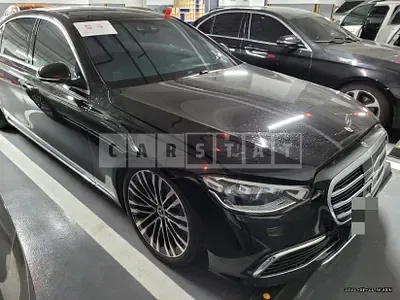 Photo 1 of 5: 2021 Mercedes-Benz S580 4Matic, VIN W1K6G7GB4MA059788 — Korean insurance auction