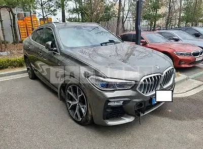 Photo 1 of 30: 2021 BMW X6 xDrive 40i, VIN WBACY6102M9G95378 — Korean insurance auction
