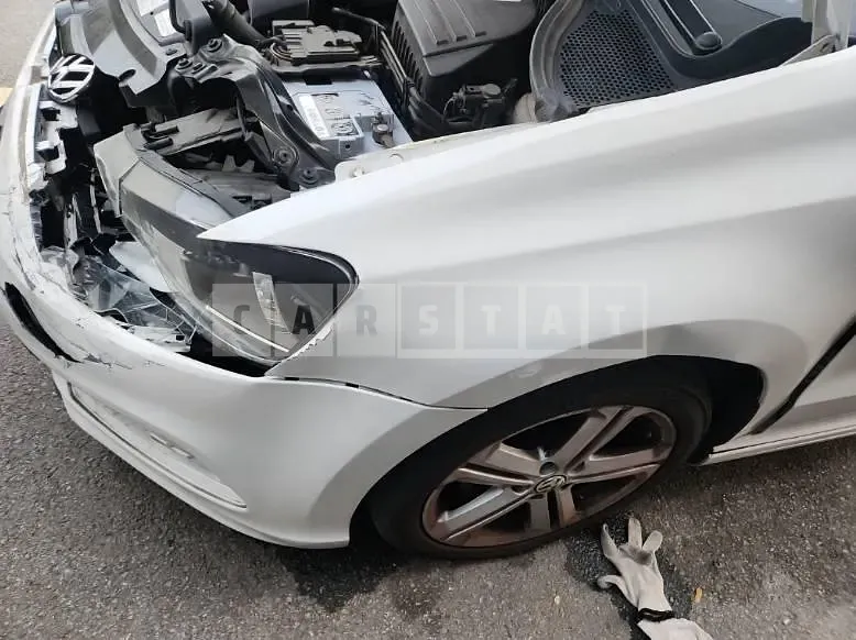 Photo 2 of 8: 2014 Volkswagen Polo 1.6 TDI — Korean insurance auction
