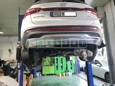 Photo 1 of 48: 2021 Hyundai Santa Fe, VIN KMHS381HHMU383755 — Korean insurance auction