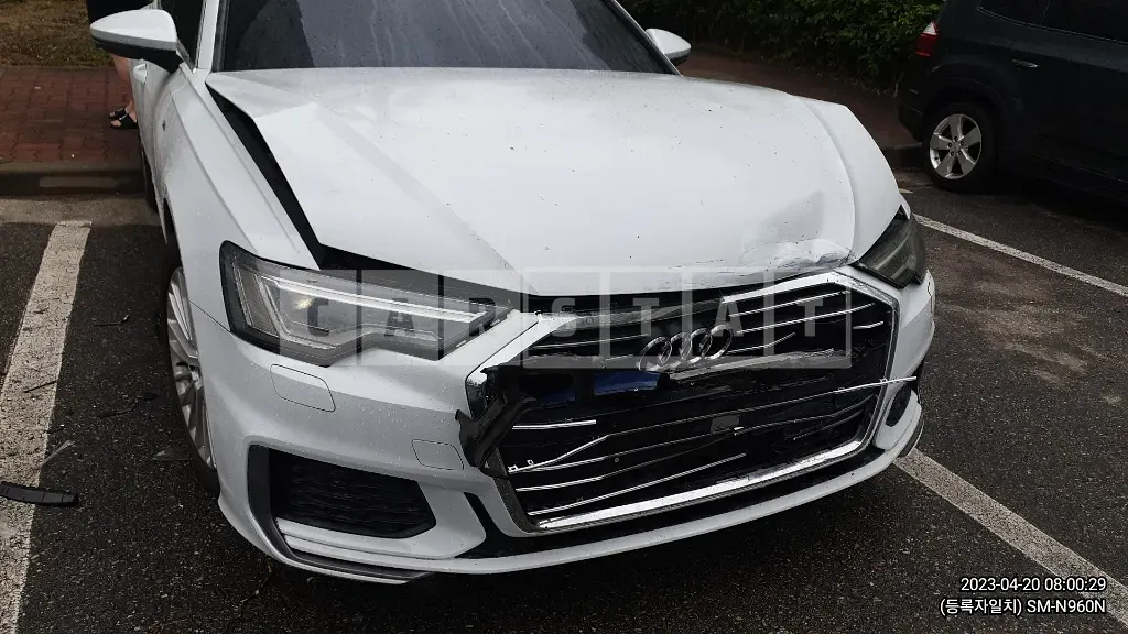 Photo 2 of 20: 2021 Audi A6 45 TFSI quattro, VIN WAUZZZF21MN006227 — Korean insurance auction