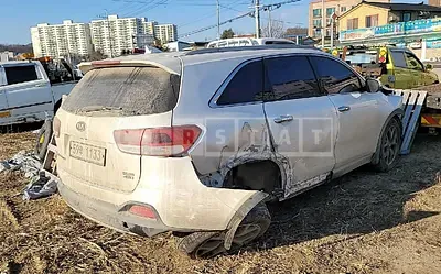 Photo 1 of 14: 2015 Kia Sorento, VIN KNAPH81BDFA053391 — Korean insurance auction