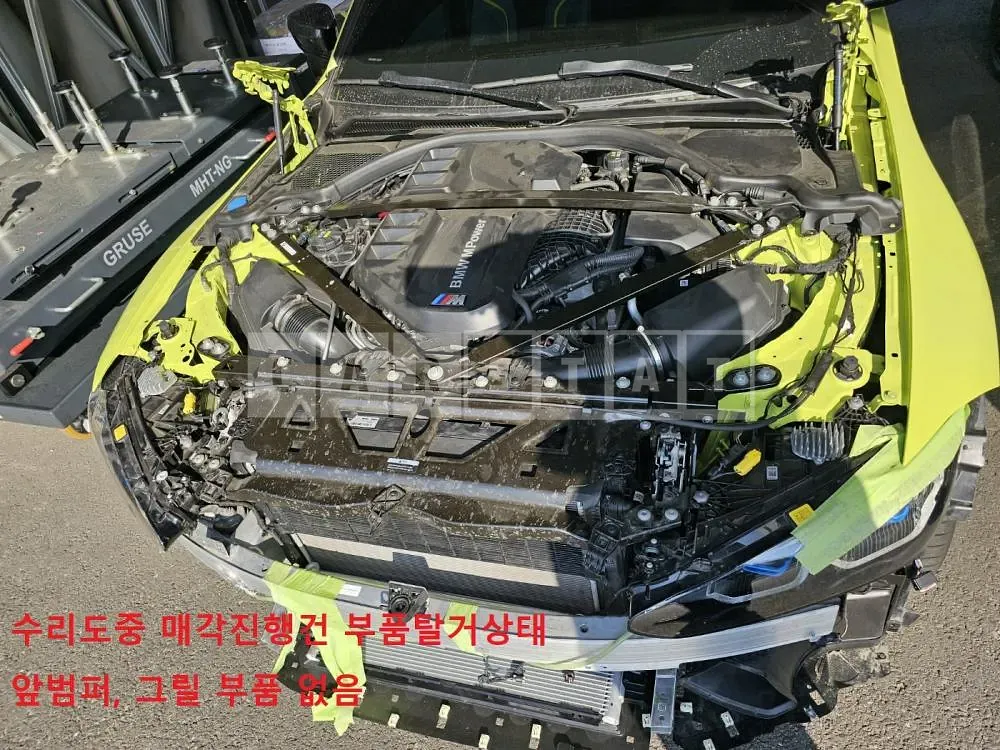 Photo 2 of 23: 2022 BMW M3 Competition M xDrive, VIN WBS41AY04NFN17582 — Korean insurance auction