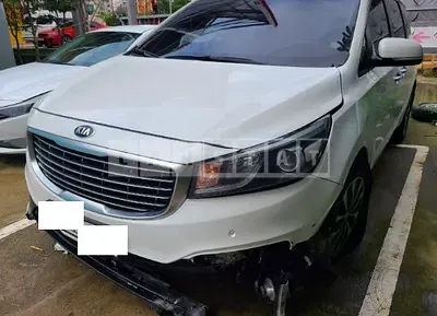 Photo 1 of 50: 2018 Kia Carnival, VIN KNAMB81ABJS419058 — Korean insurance auction