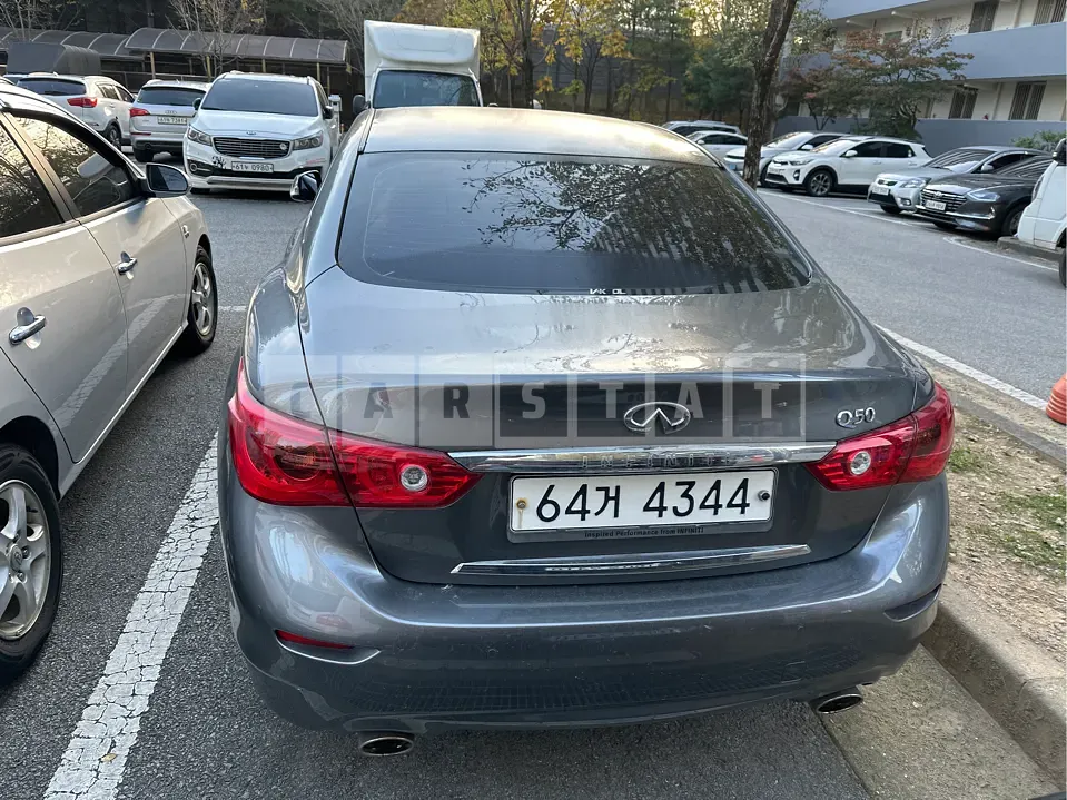 Photo 2 of 12: 2015 Infiniti Q50 2.2d — Korean insurance auction